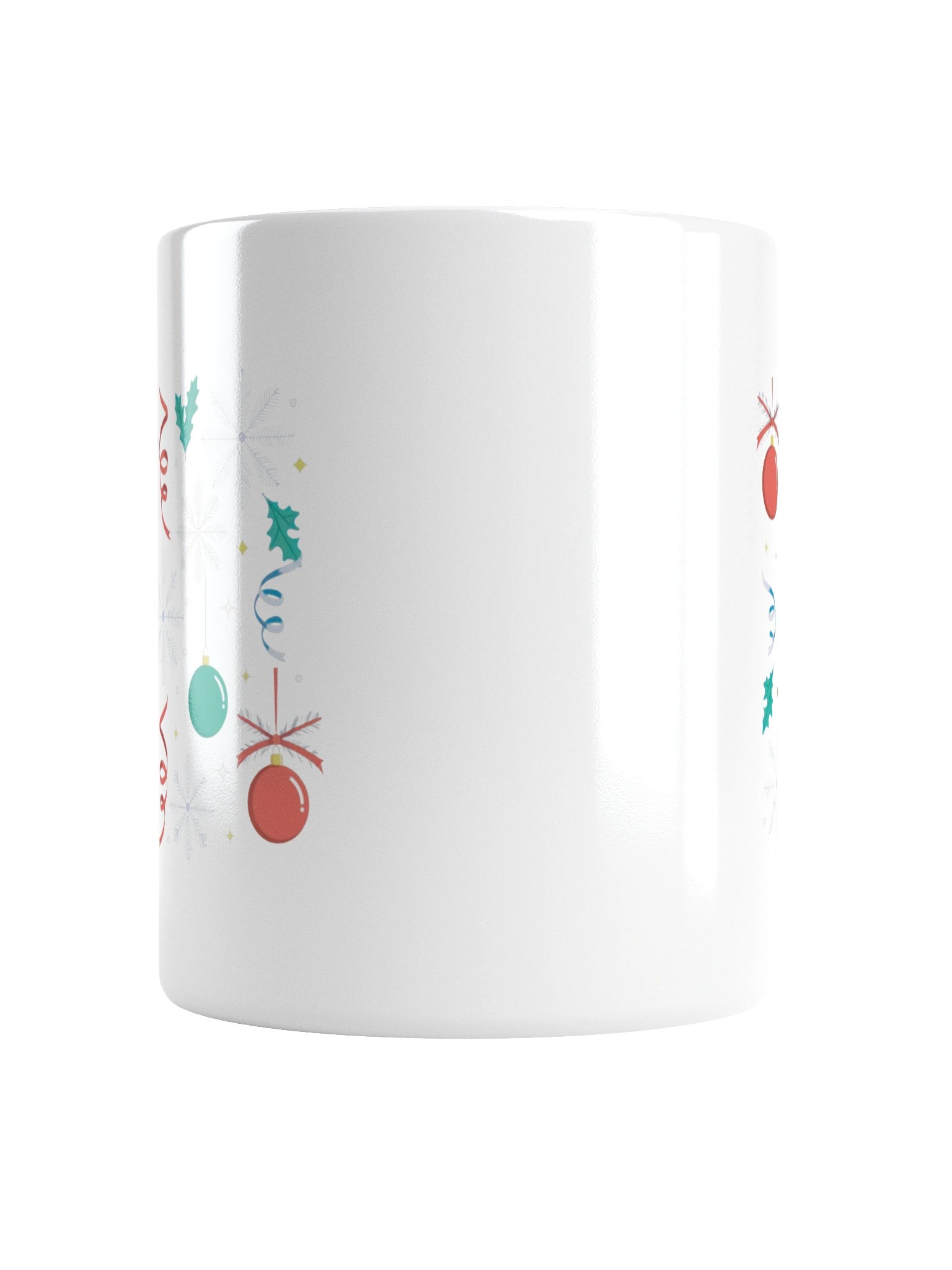 Snowflake and Ornament Holiday Coffee Mug product image (5)