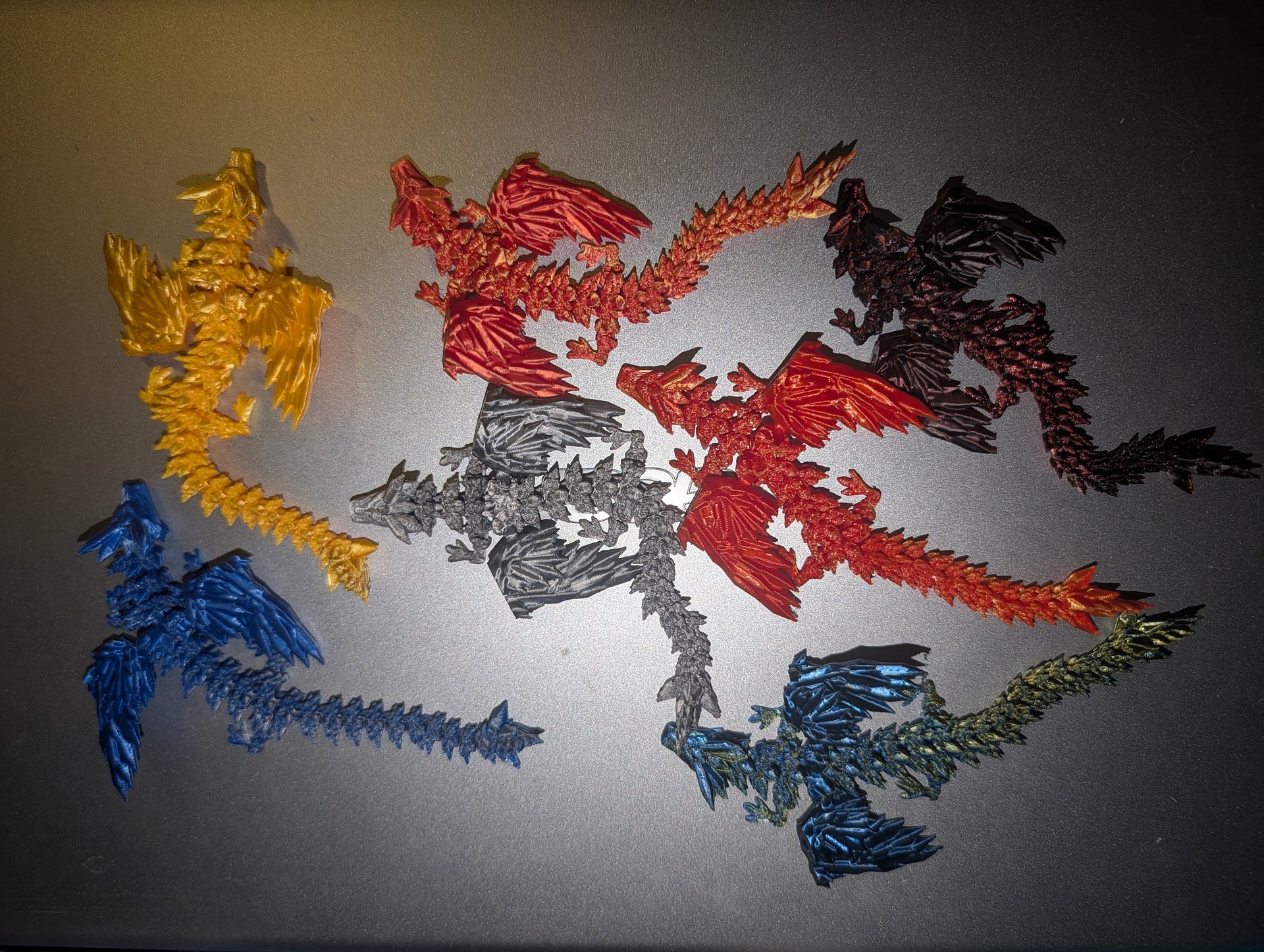 Articulated 3D-Printed Dragon Figurine product image (1)