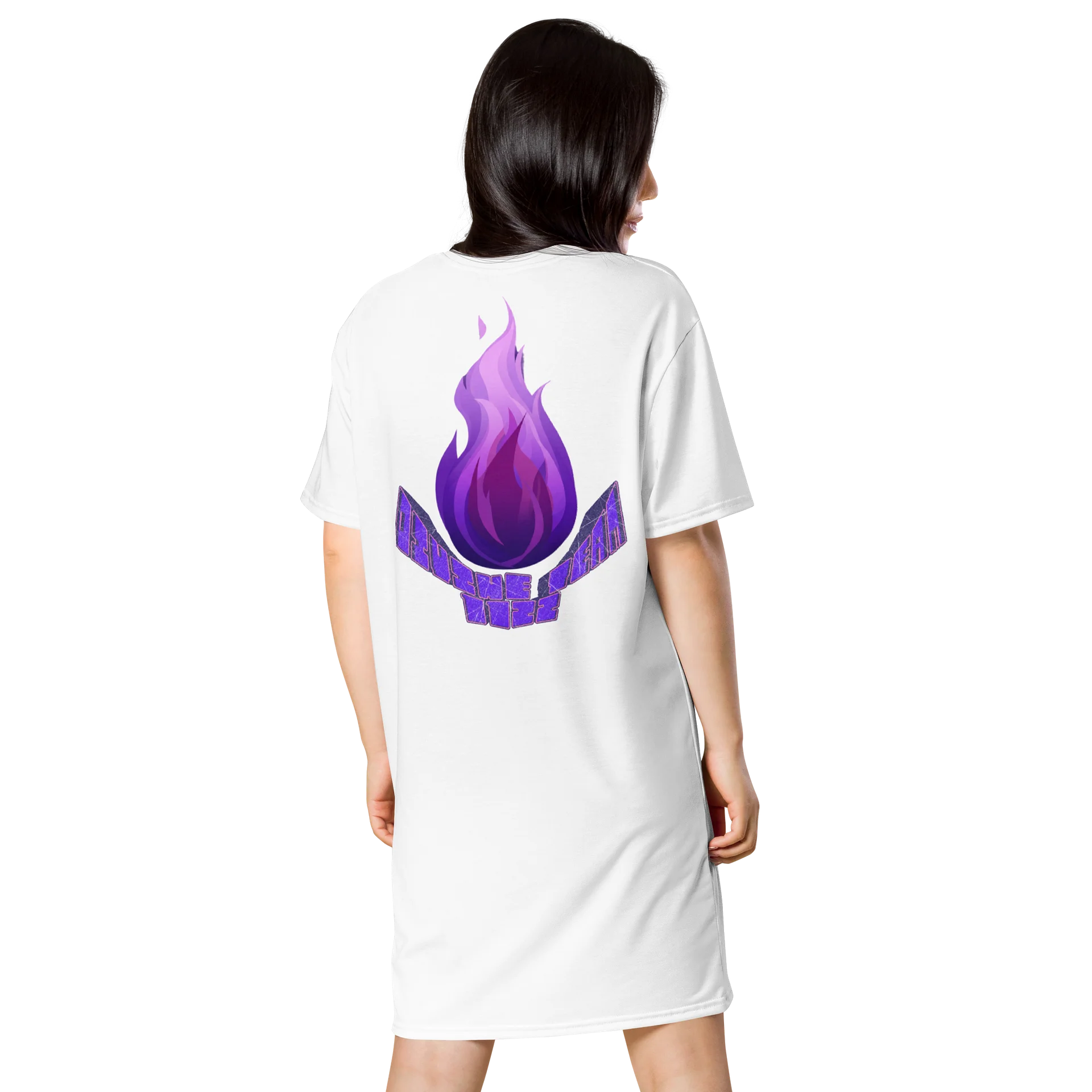 Divine Eye Wings T-Shirt Dress product image (4)
