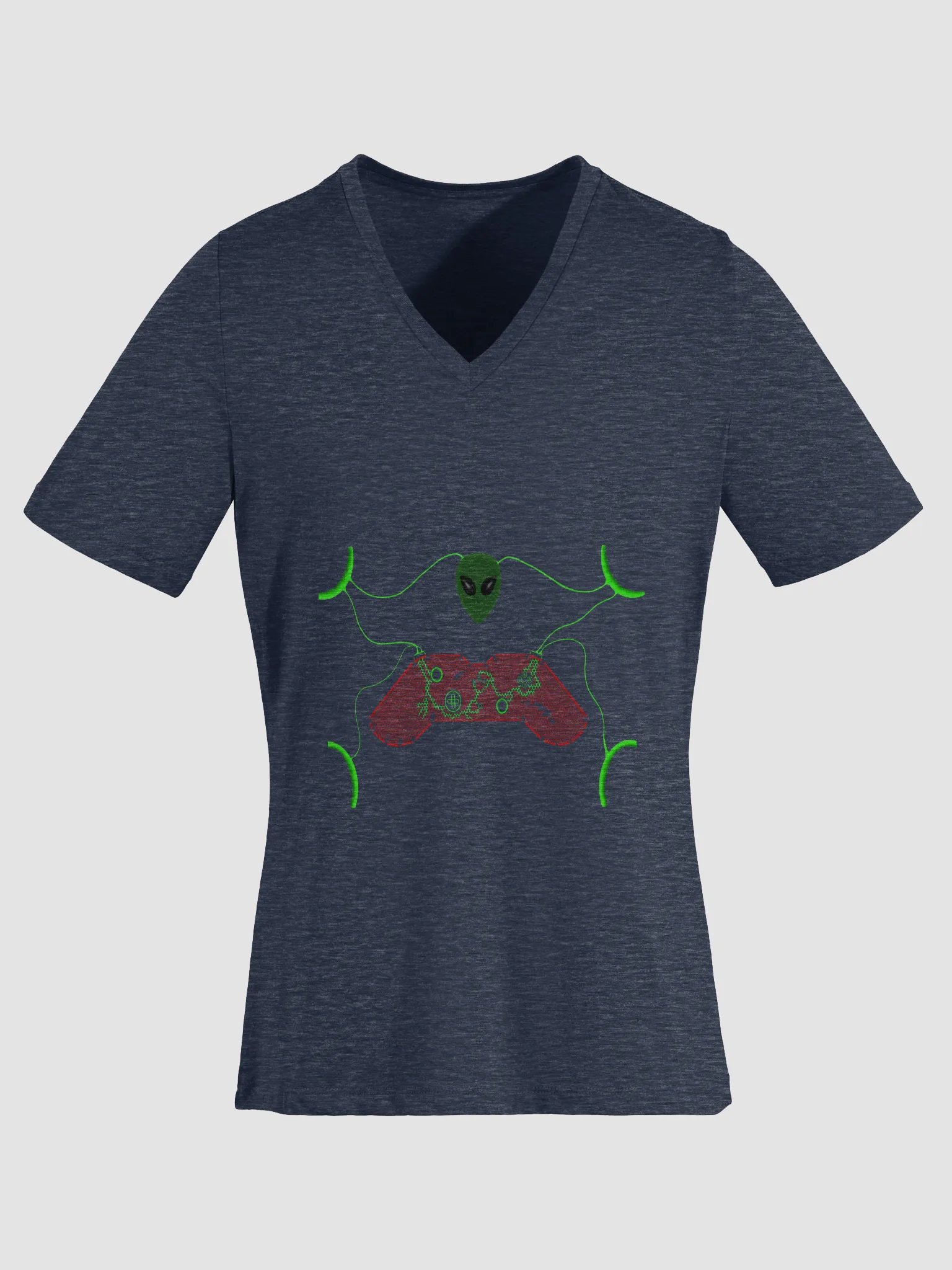 Galactic Gamer V-Neck Tee product image (1)