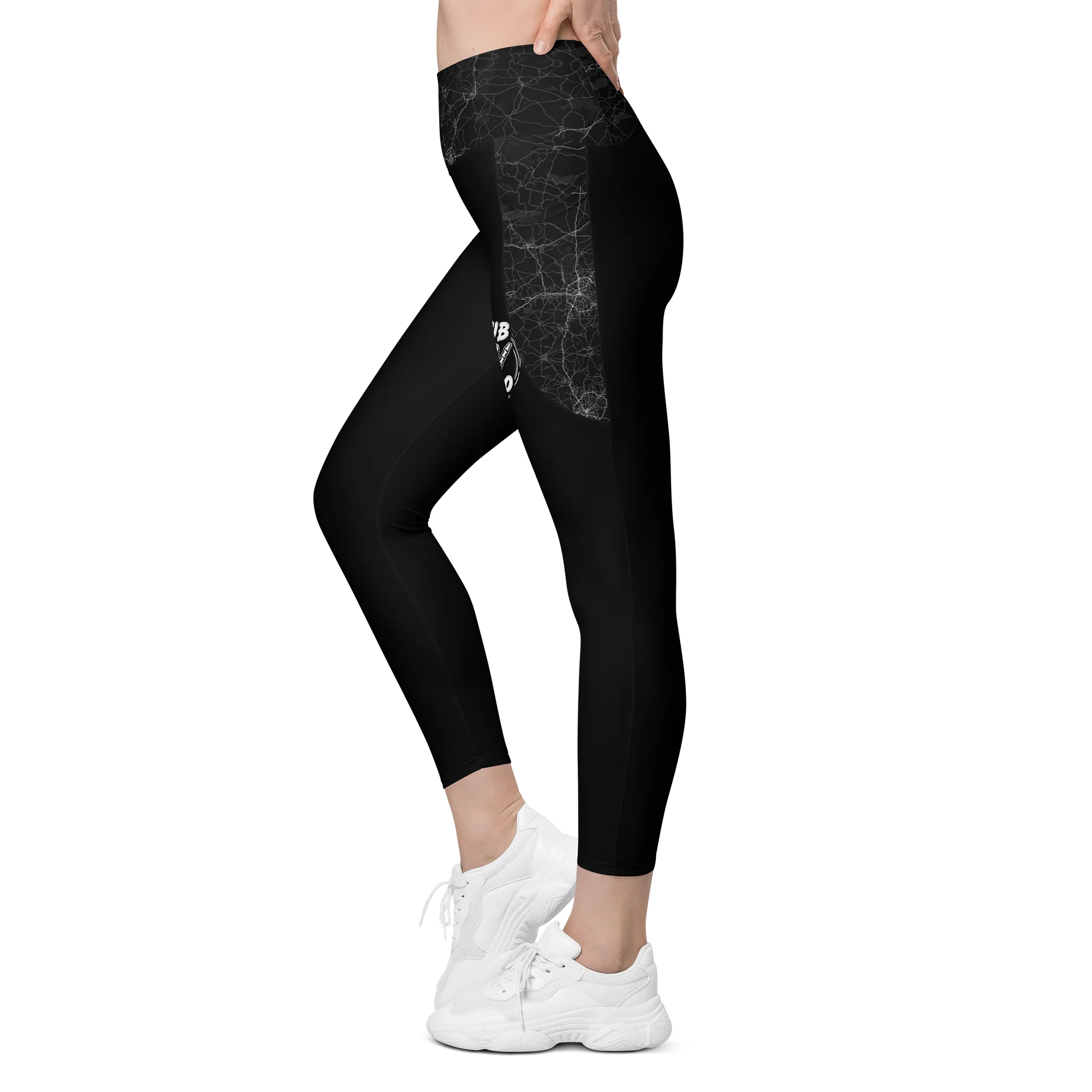 Carolina Map Leggings With Pockets product image (5)