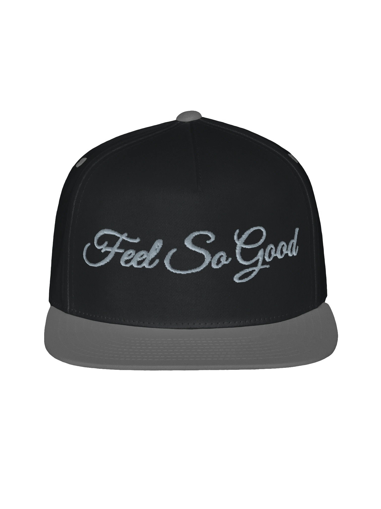 Lavliving — Feel So Good Platinum Embroidered Cap — actual product view