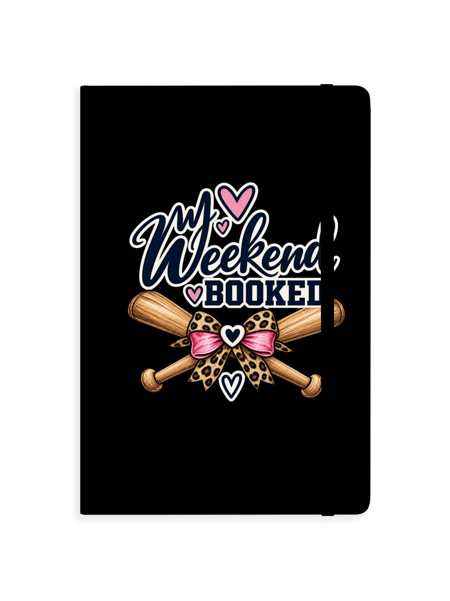 My Weekend Is Booked Softball Notebook | Ballfield Mom Journal product image (1)