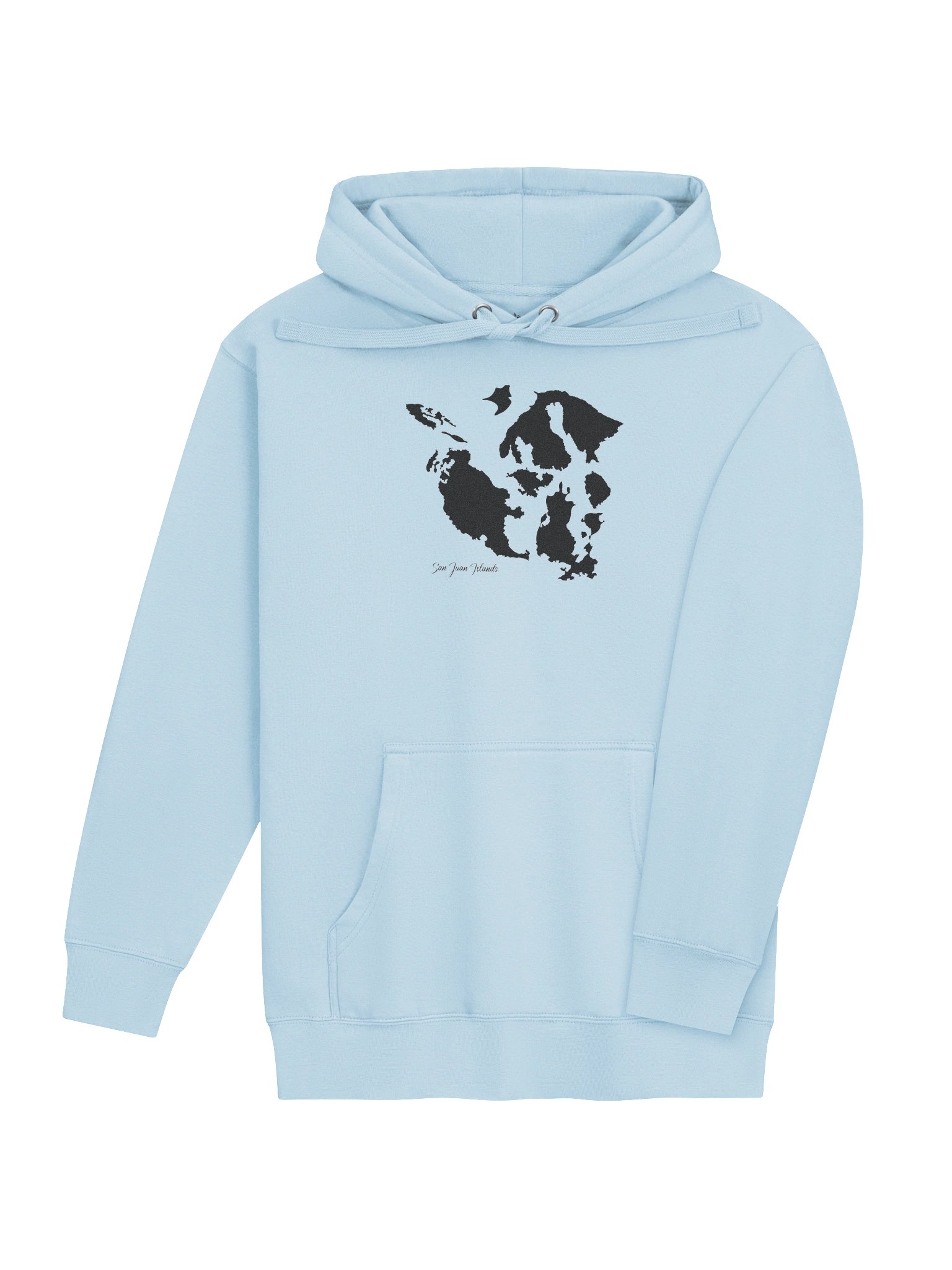 San Juan Islands Map Hoodie product image (1)