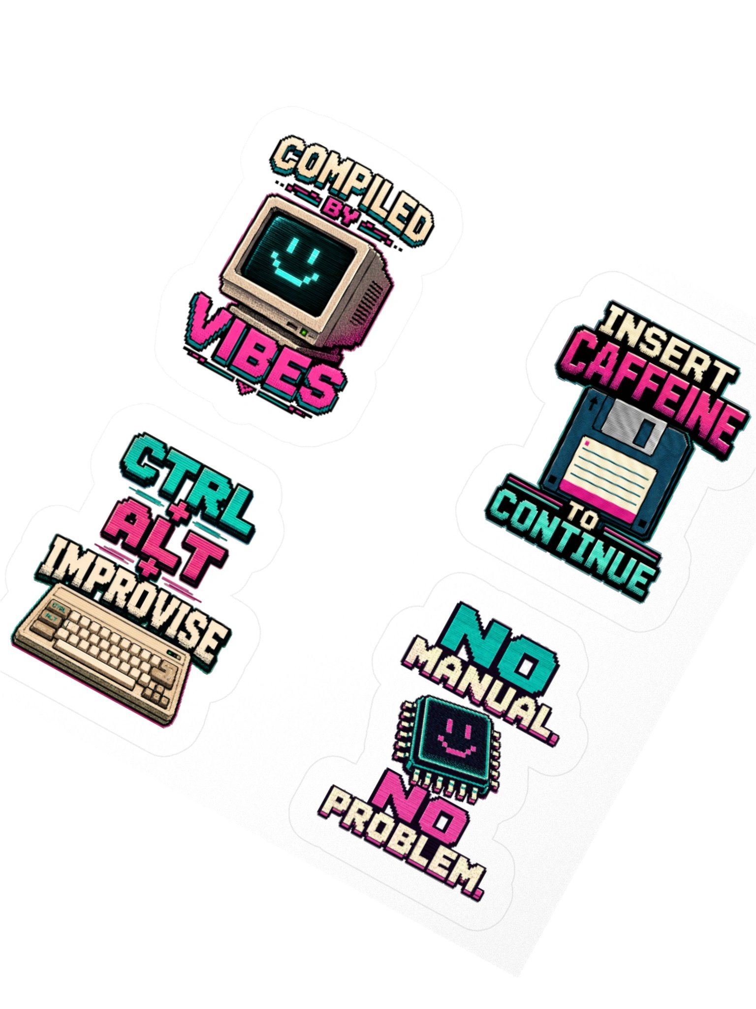 Compiled Chaos Sticker Pack product image (4)