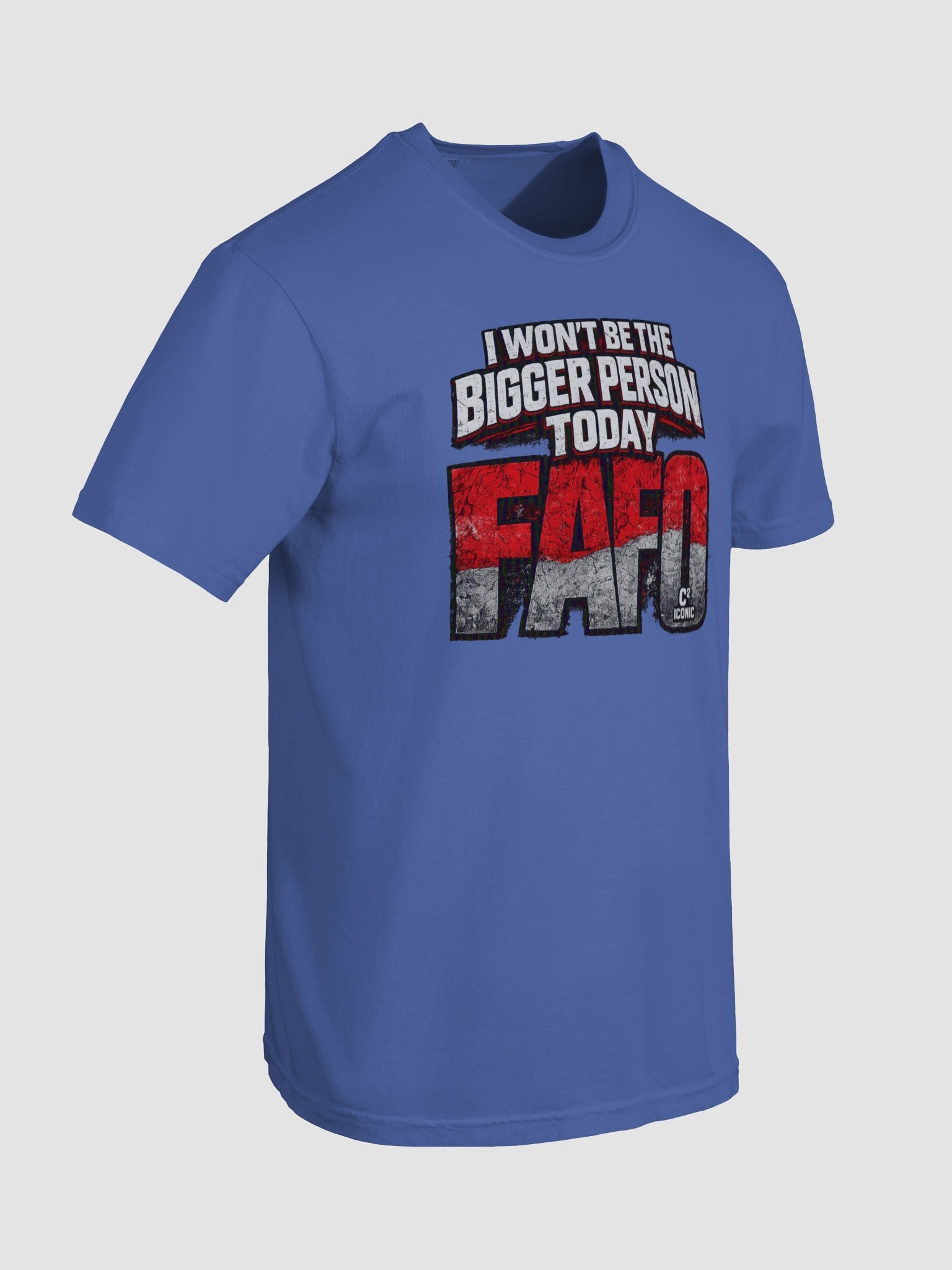 I WON’T BE THE BIGGER PERSON TODAY FAFO Graphic T-Shirt | C² ICONIC™ Streetwear Tee product image (6)