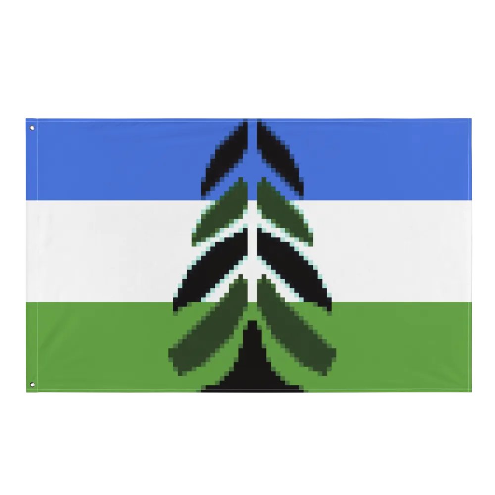 Pixel Chevron Cascadia flag product image (1)