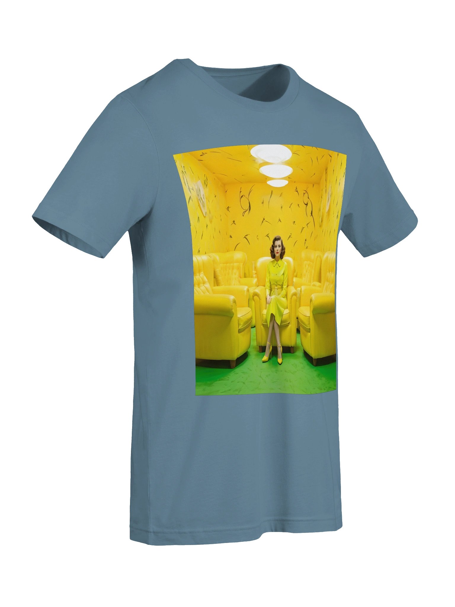 The Yellow Wallpaper 3000 | Bella+Canvas Unisex Supersoft T-Shirt product image (27)