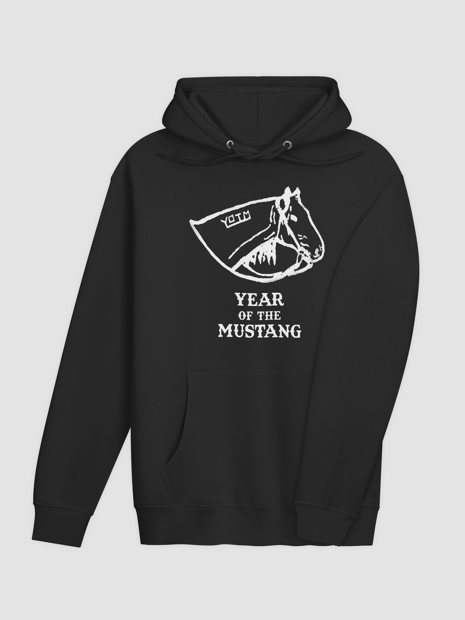Year of the Mustang Hoodie (White Logo) product image (17)