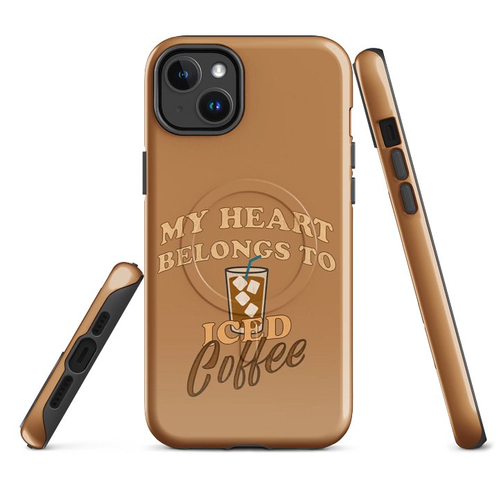 Iced Coffee Love MagSafe® Compatible Tough Case for iPhone product image (1)