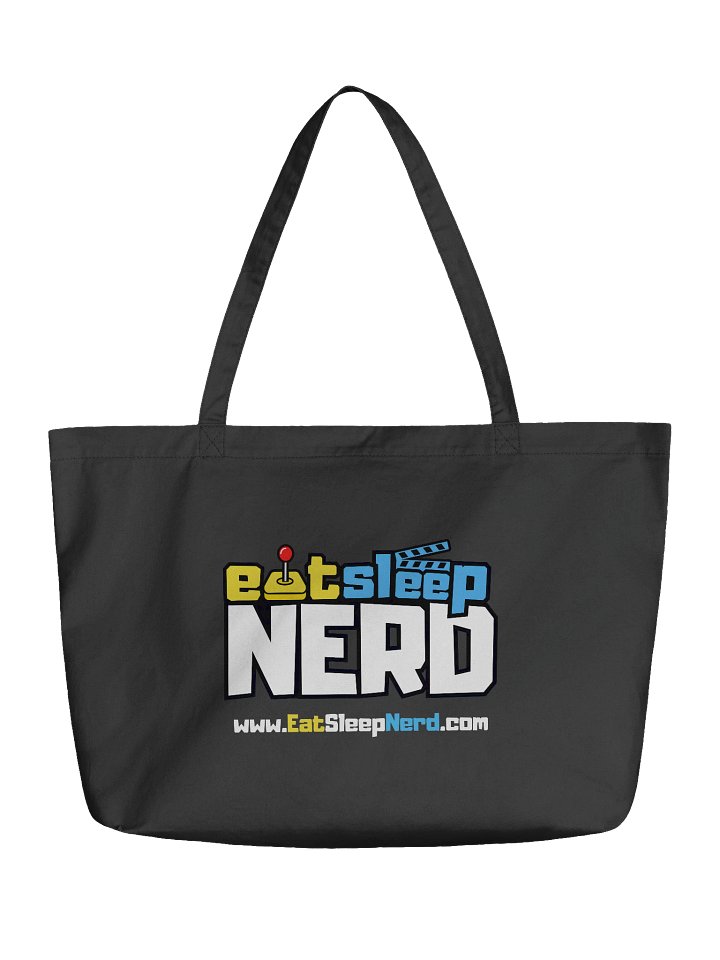 Eat Sleep Nerd logo tote product image (1)