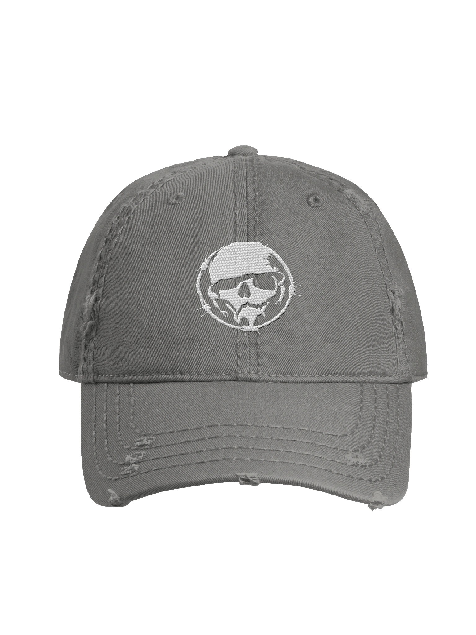 Combat Skully Cap (Distressed) product image (9)