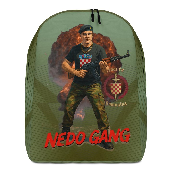 Explosive Patriot All-Over Print Backpack product image (1)