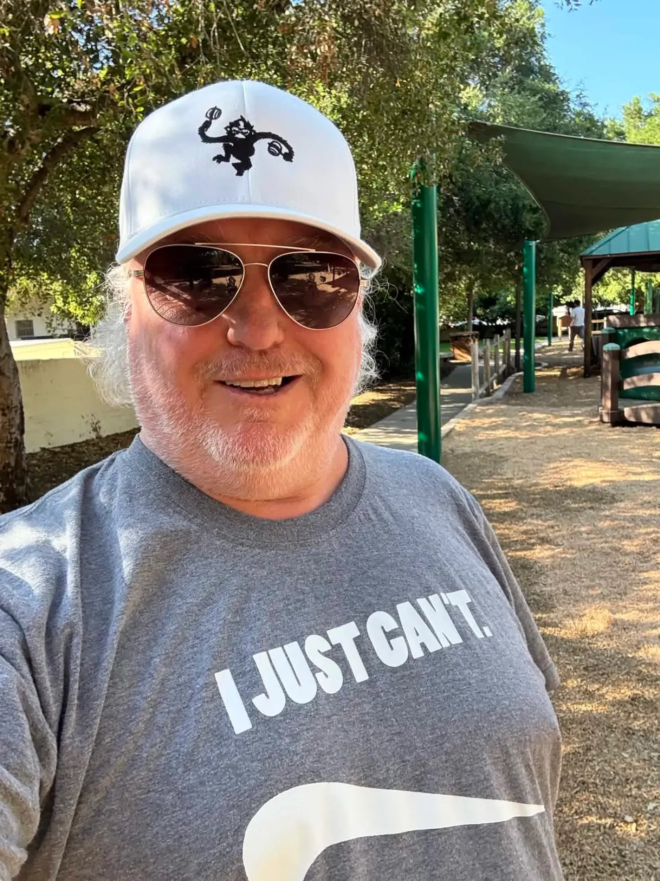 Monkey Hammered Cap - White product image (8)