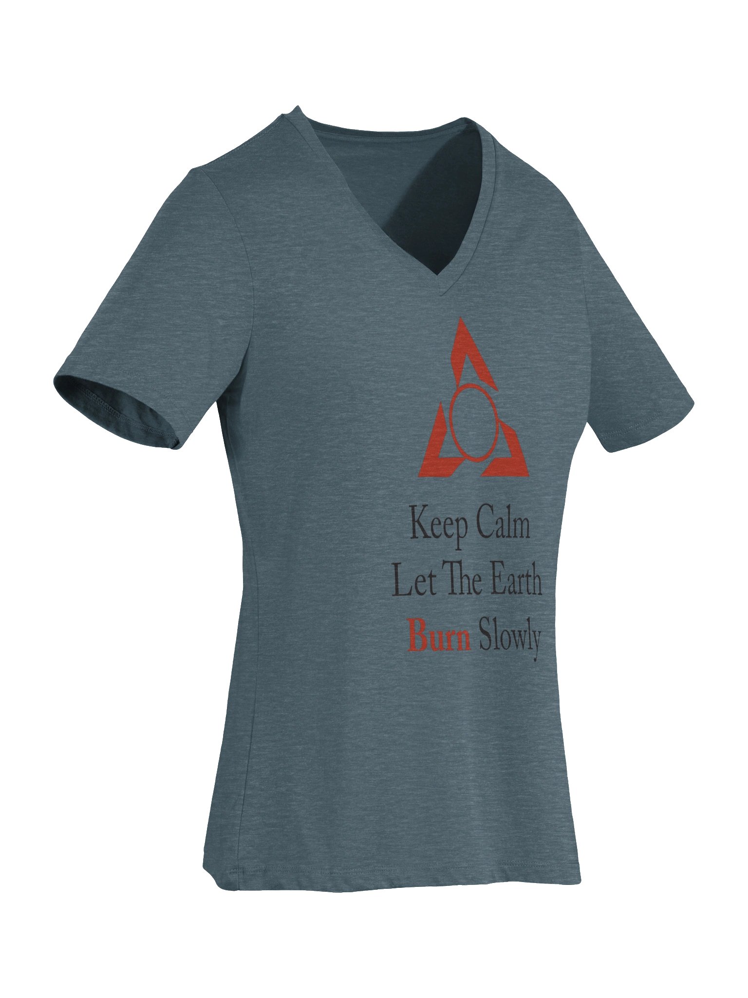 Keep calm | Bella+Canvas Women's Relaxed V-Neck T-Shirt product image (6)