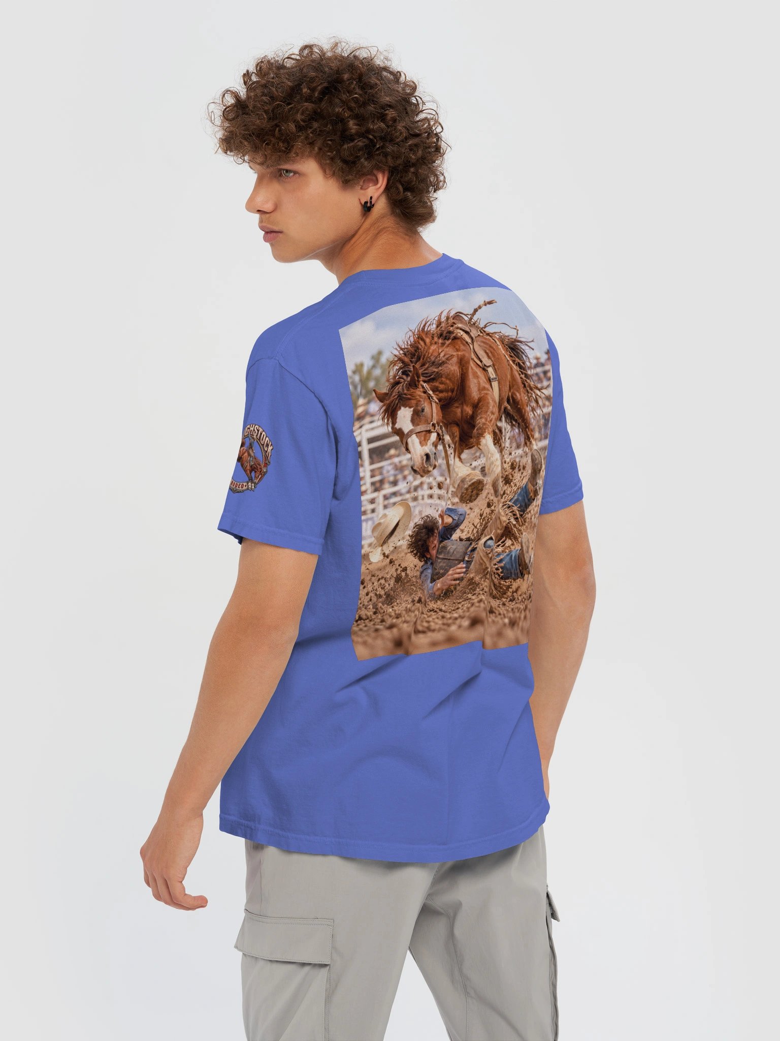 Saddle Bronc Rider T-Shirt | ROUGHSTOCK RODEO™ product image (134)
