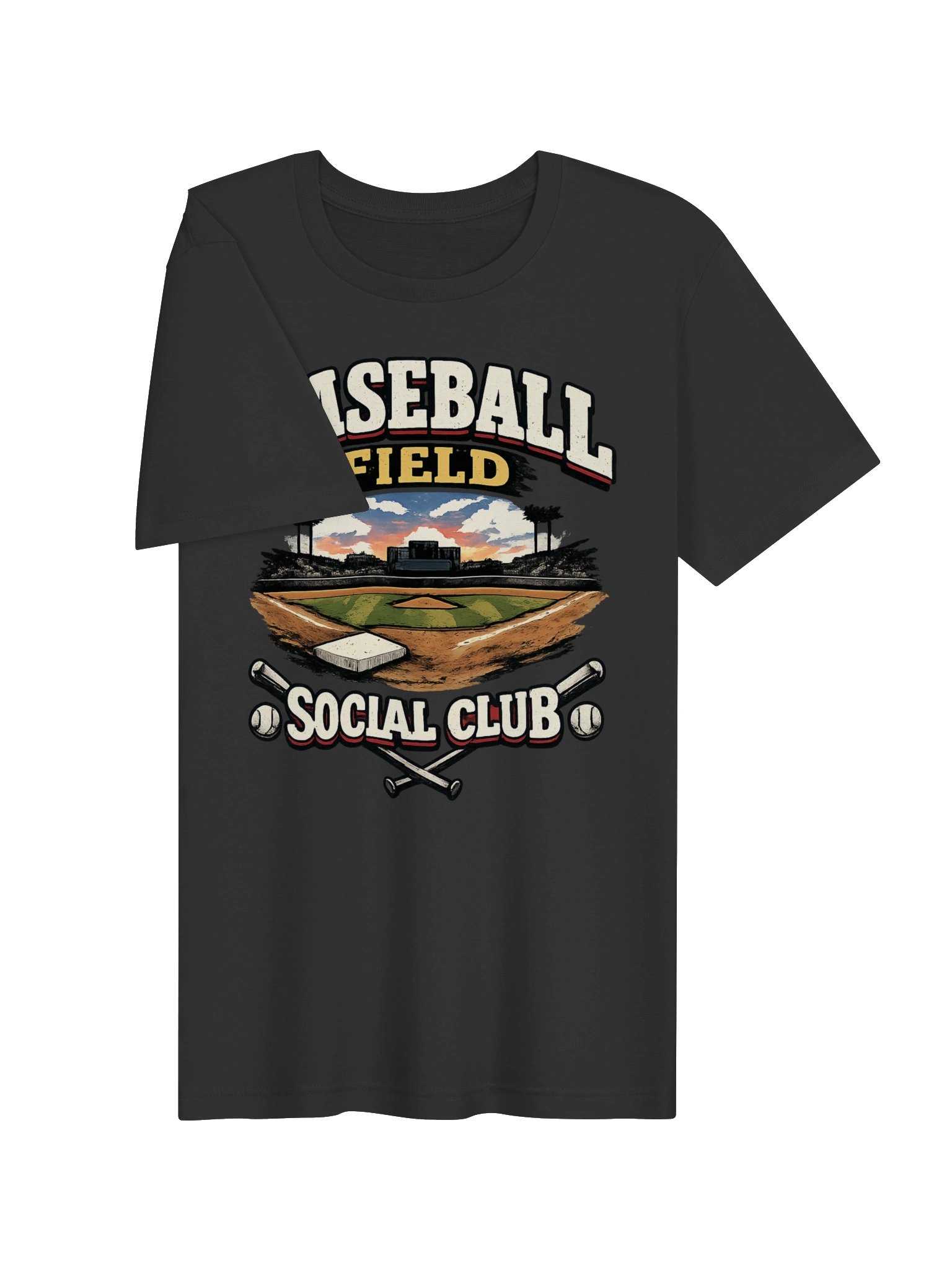 Baseball Field Social Club Tee - Adult product image (63)