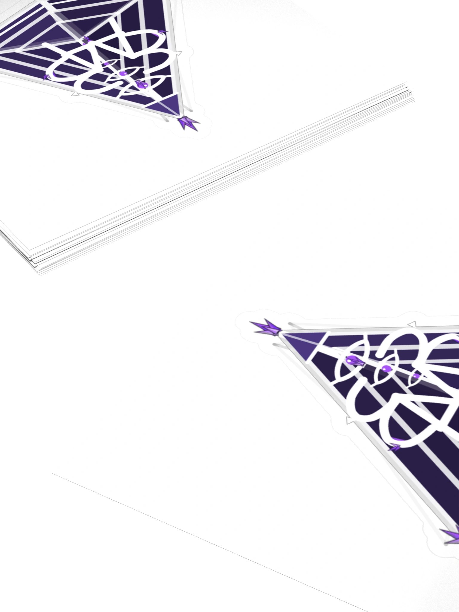 AMP-33 7D Pyramid — Transfer Sticker product image (4)