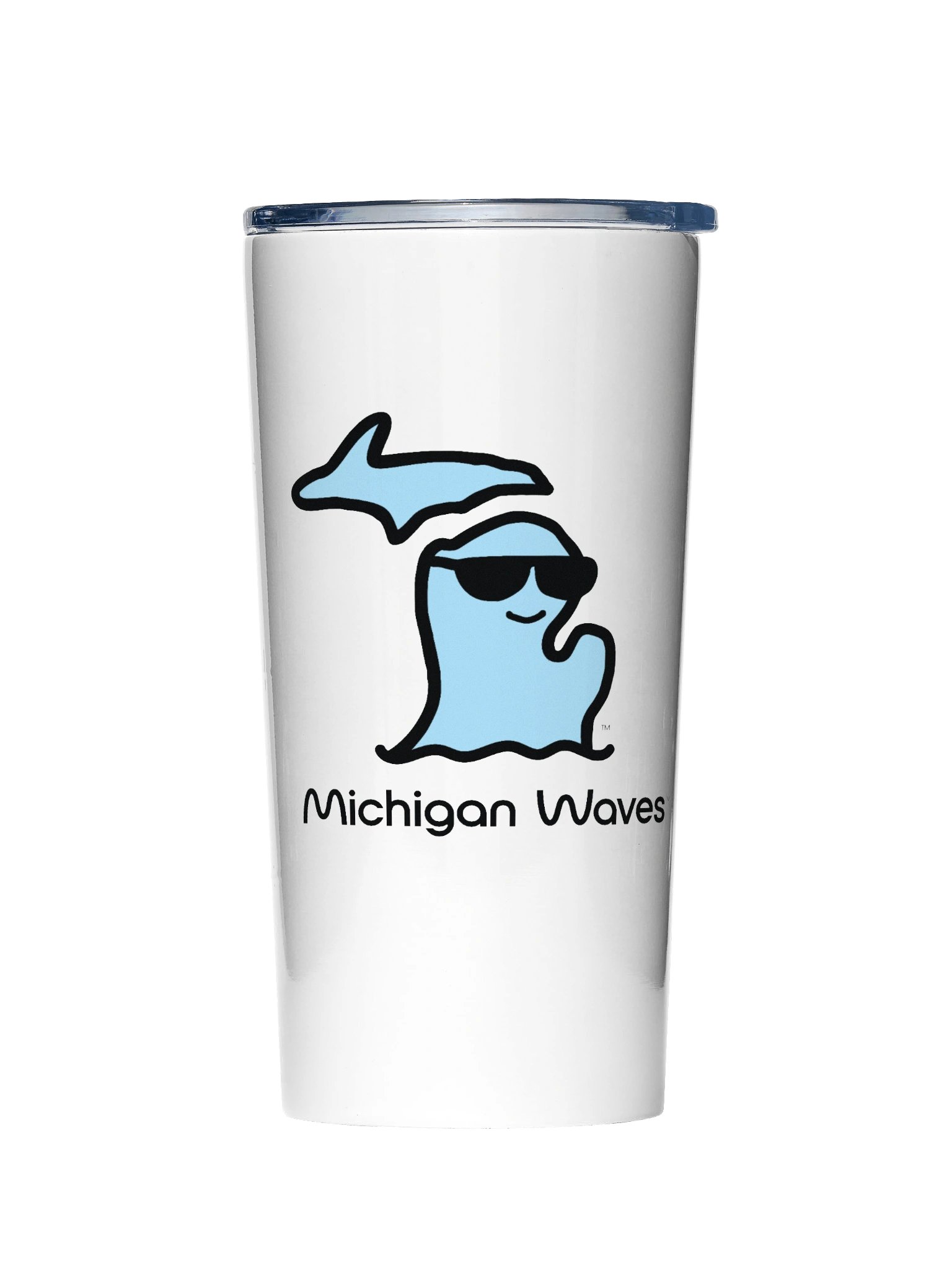 Michigan Waves™ Stainless Travel Mug product image (1)