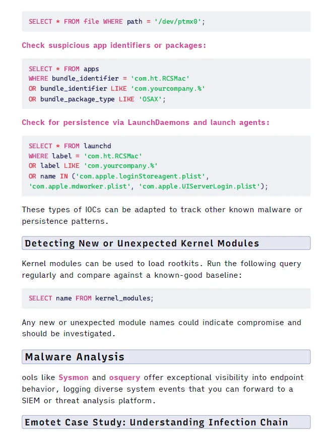 Osquery Cheat Sheet product image (4)