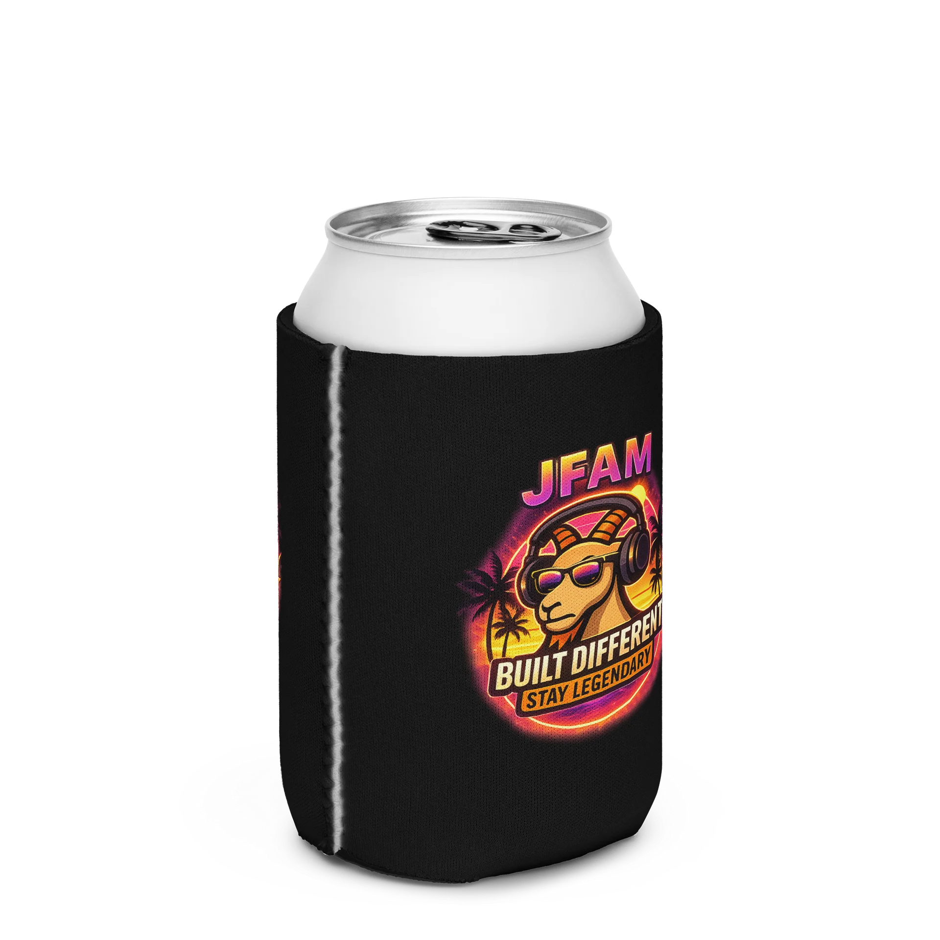 Legendary Beach Goat Coozie Can Cooler product image (3)
