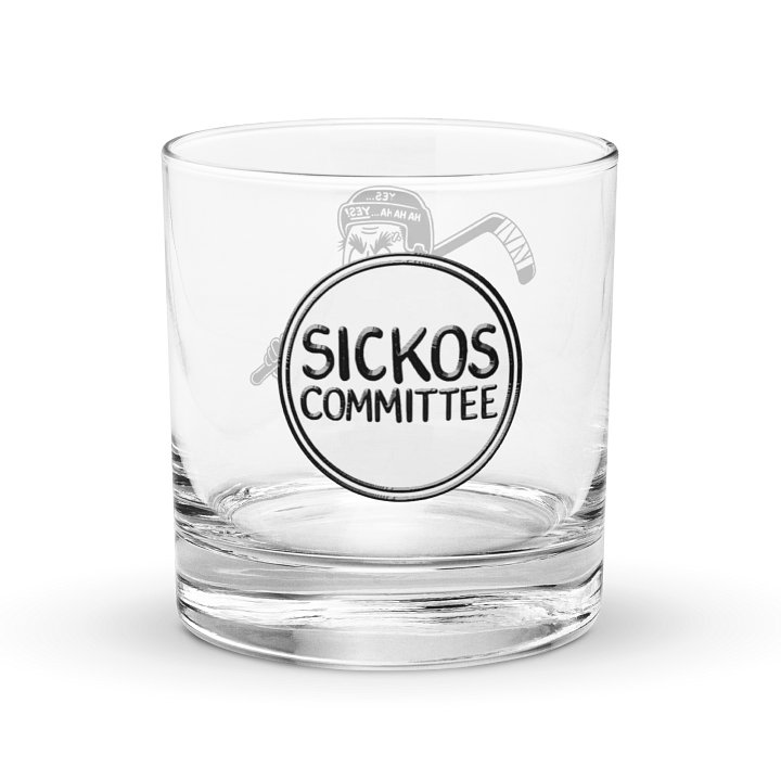 Sickos Hockey Character Rocks Glass product image (2)