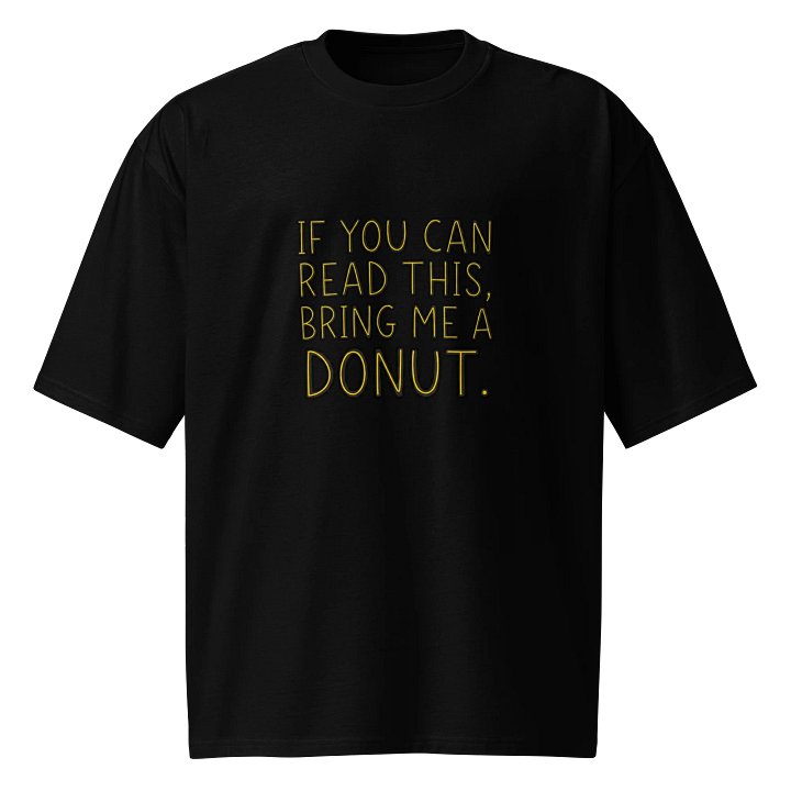 Donut Lover's Statement Tee product image (1)