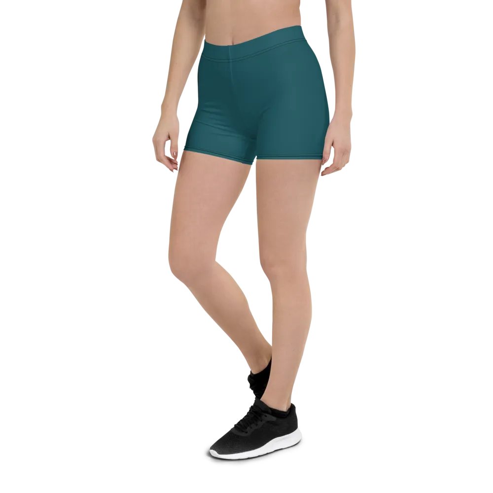 Teal Training Shorts product image (3)