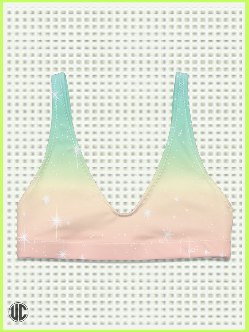 UnkoCon – Aurora Glow Bikini Top product image (1)