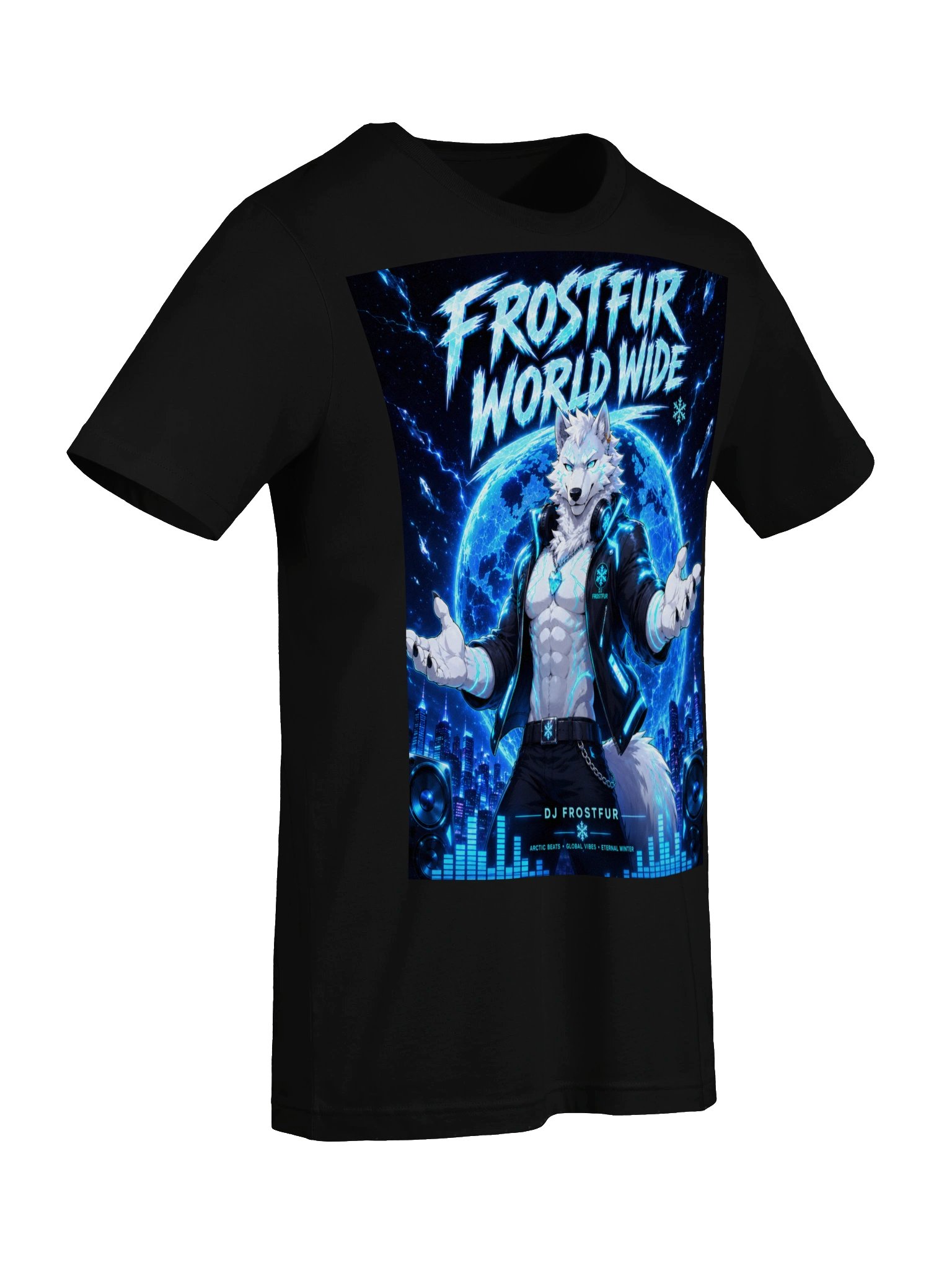 Frostfur World Wide DJ T-Shirt product image (7)