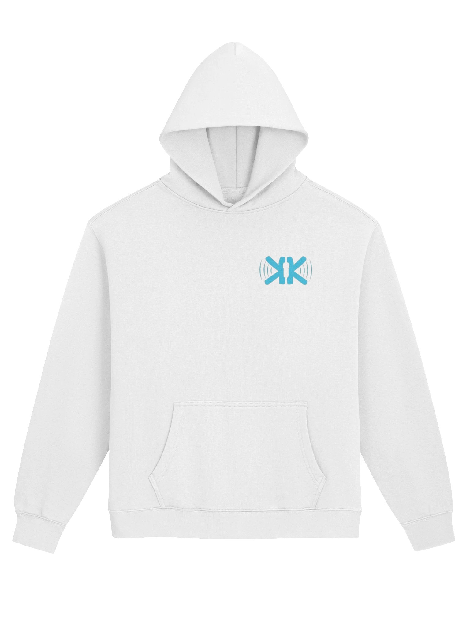 KIUK White Hoodie product image (1)