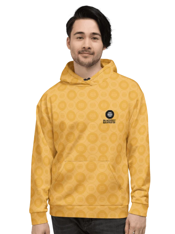 BBB All Over Print Yellow Hoodie product image (7)