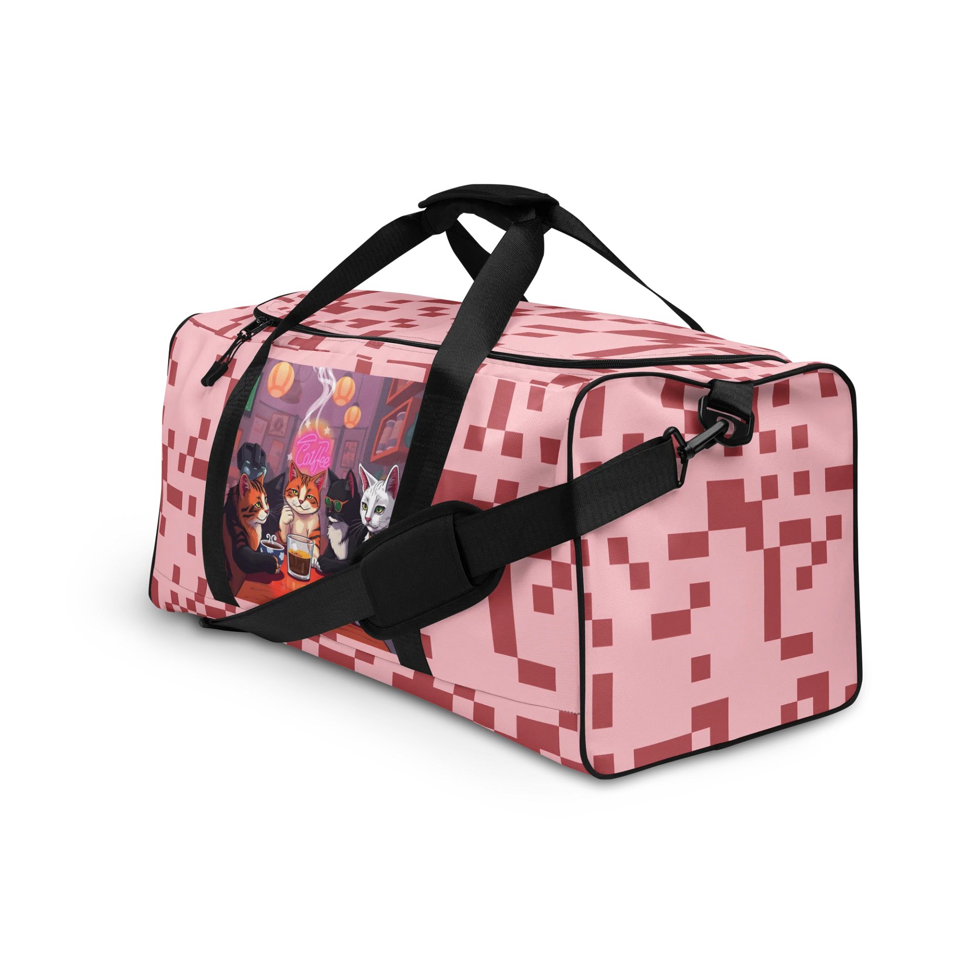 Duffle Bag-The Meowcha Club product image (3)