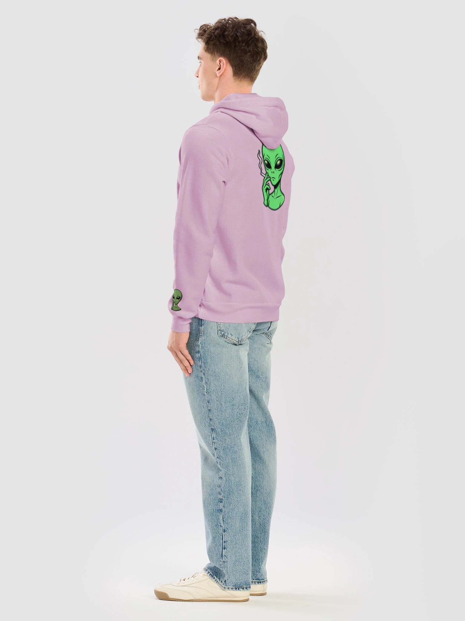 Alien Man Has Left The Fucking Planet Hoodie V product image (45)