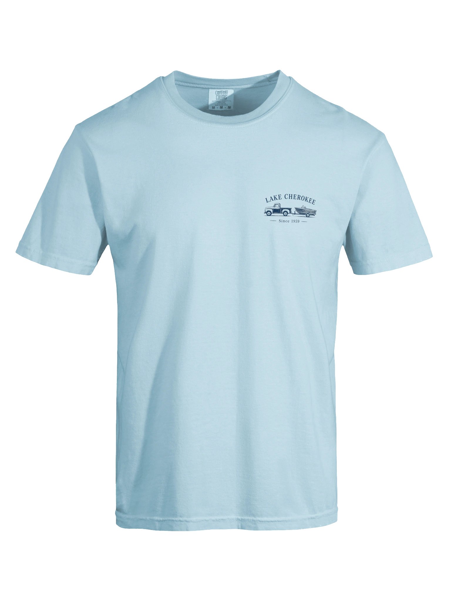 Lake Cherokee Vintage Truck Tee (blue) product image (21)