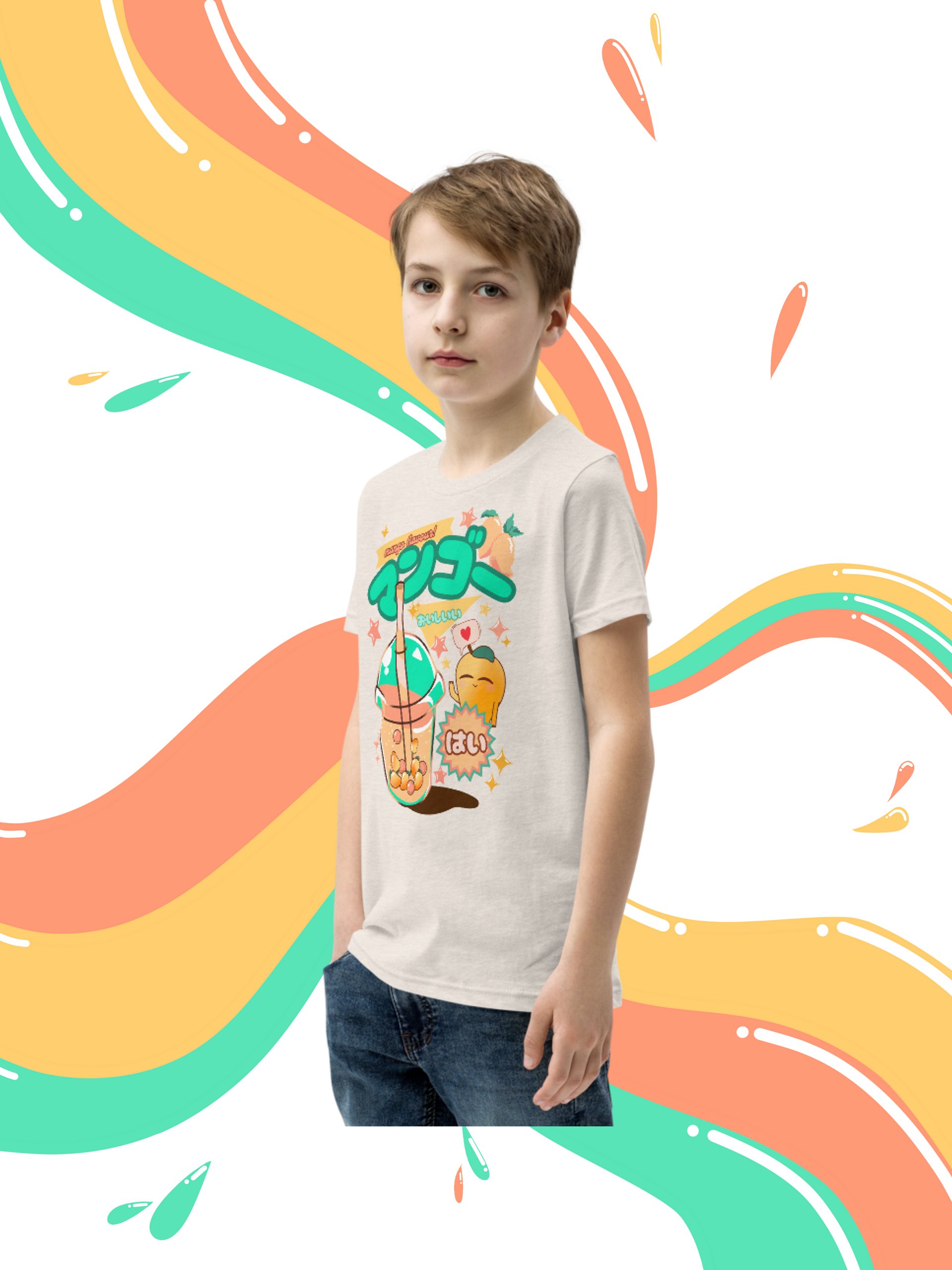Kawaii Super Mango Children's Tee! product image (2)