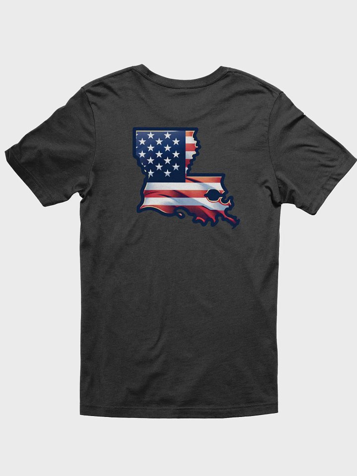 Louisiana Flag Silhouette Tee product image (11)