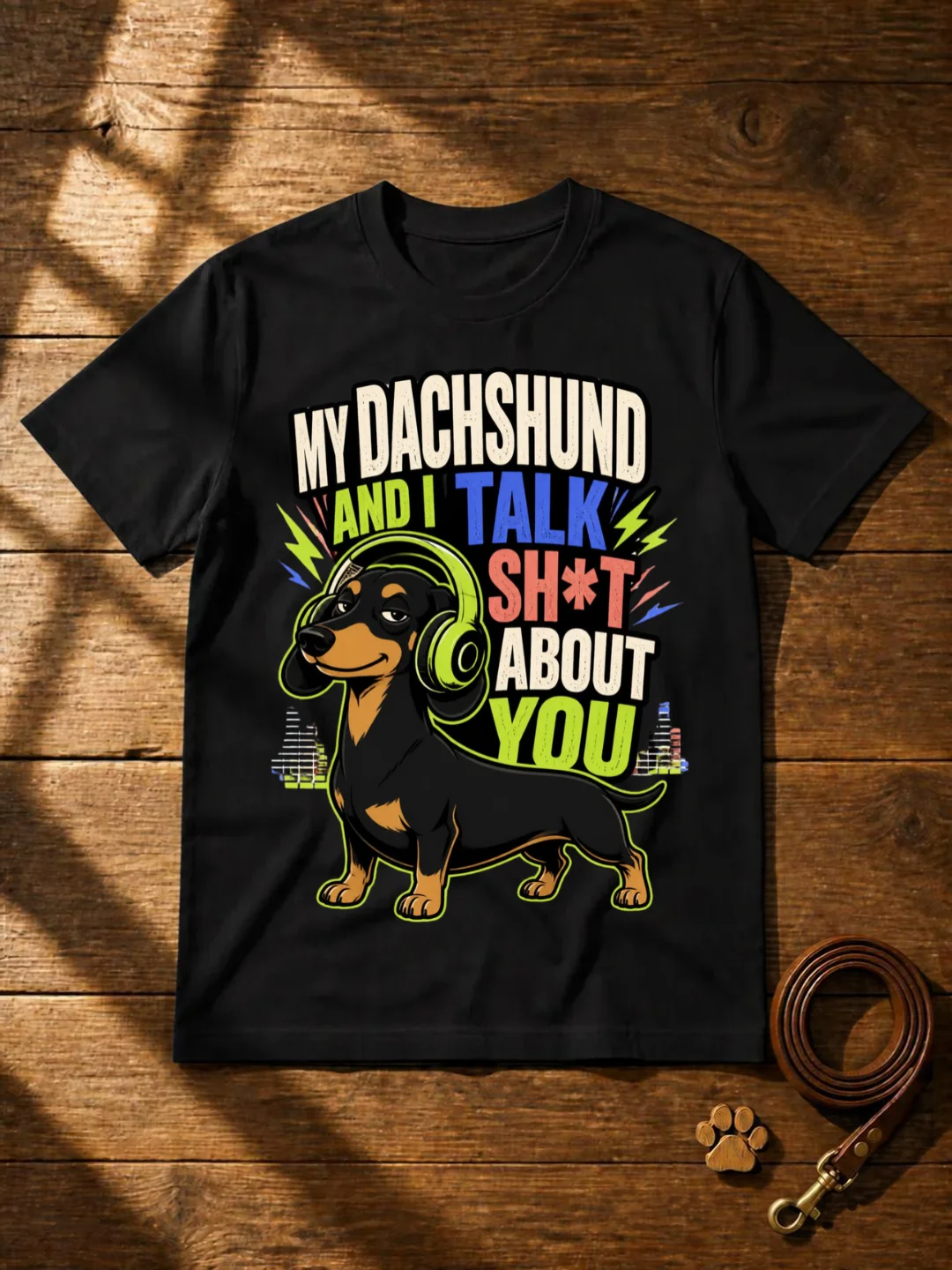 Funny Dachshund Talk Shirt product image (1)