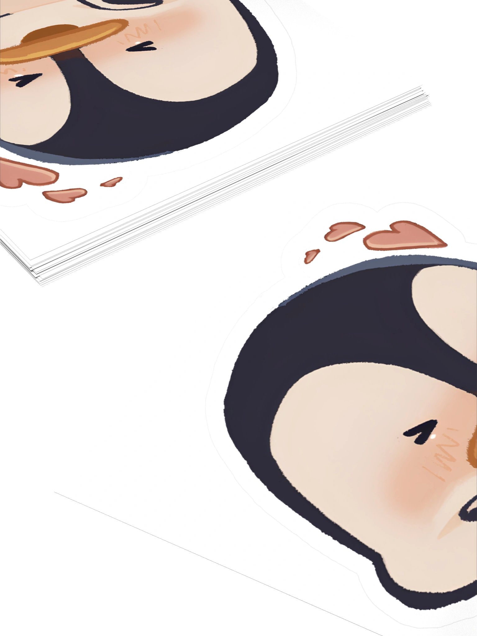 Blushy Penguin Sticker product image (4)