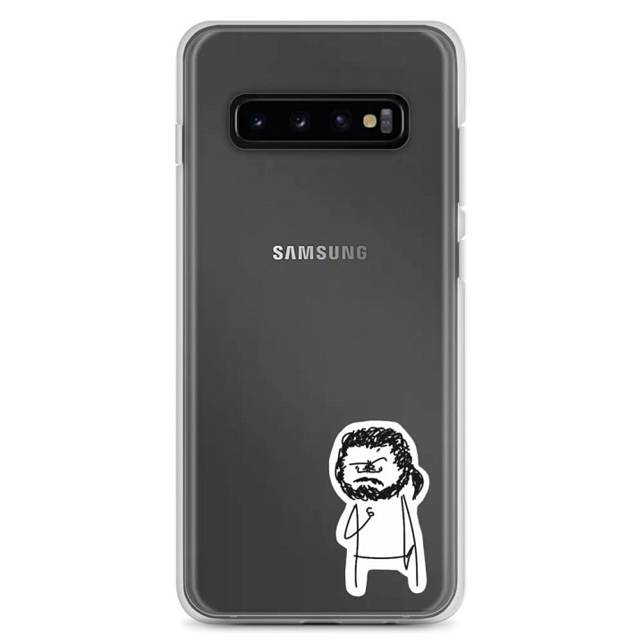 "IRRITATED" CLEAR SAMSUNG CASE product image (7)