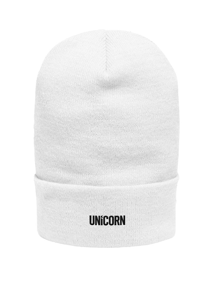 UNICORN® Cuff Beanie - White product image (1)
