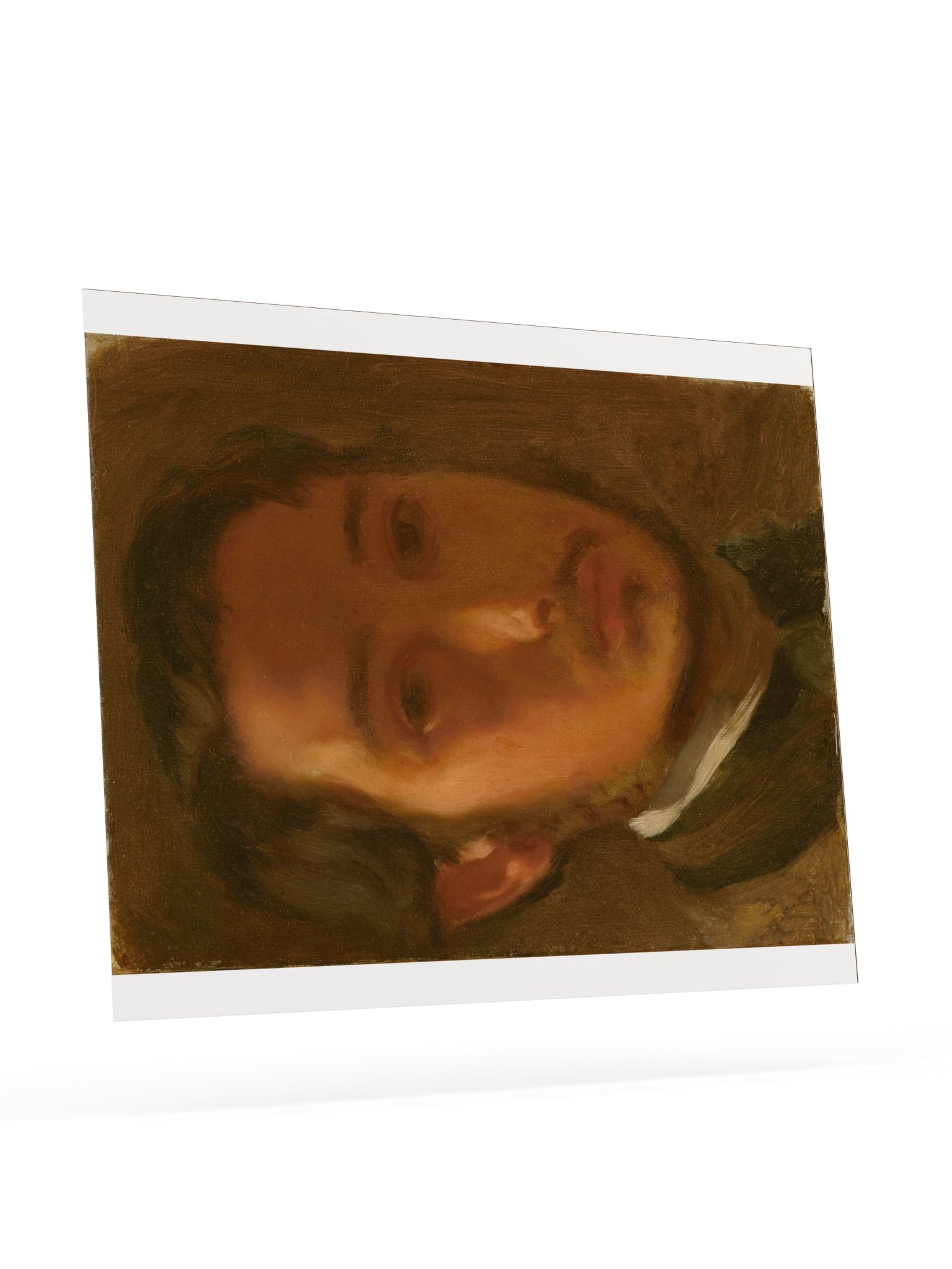 Edgar Degas, Self-Portrait with White Collar (c. 1857) Fine Art Print product image (37)