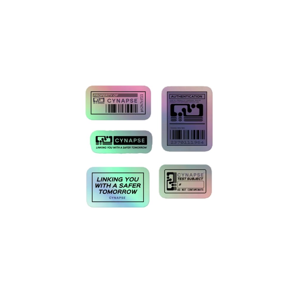 CYNAPSE HOLO STICKERS product image (2)