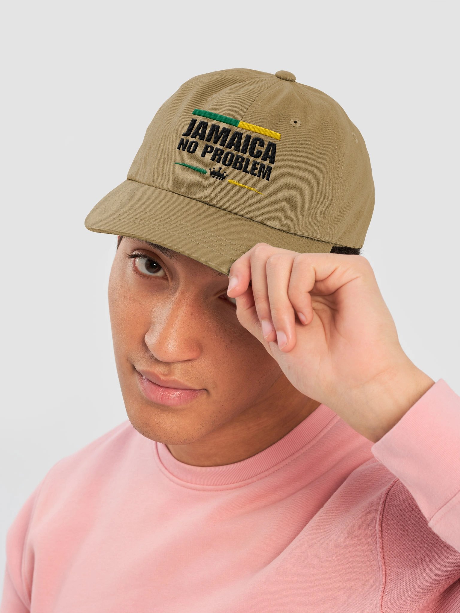 Jamaica No Problem Dad Hat product image (29)