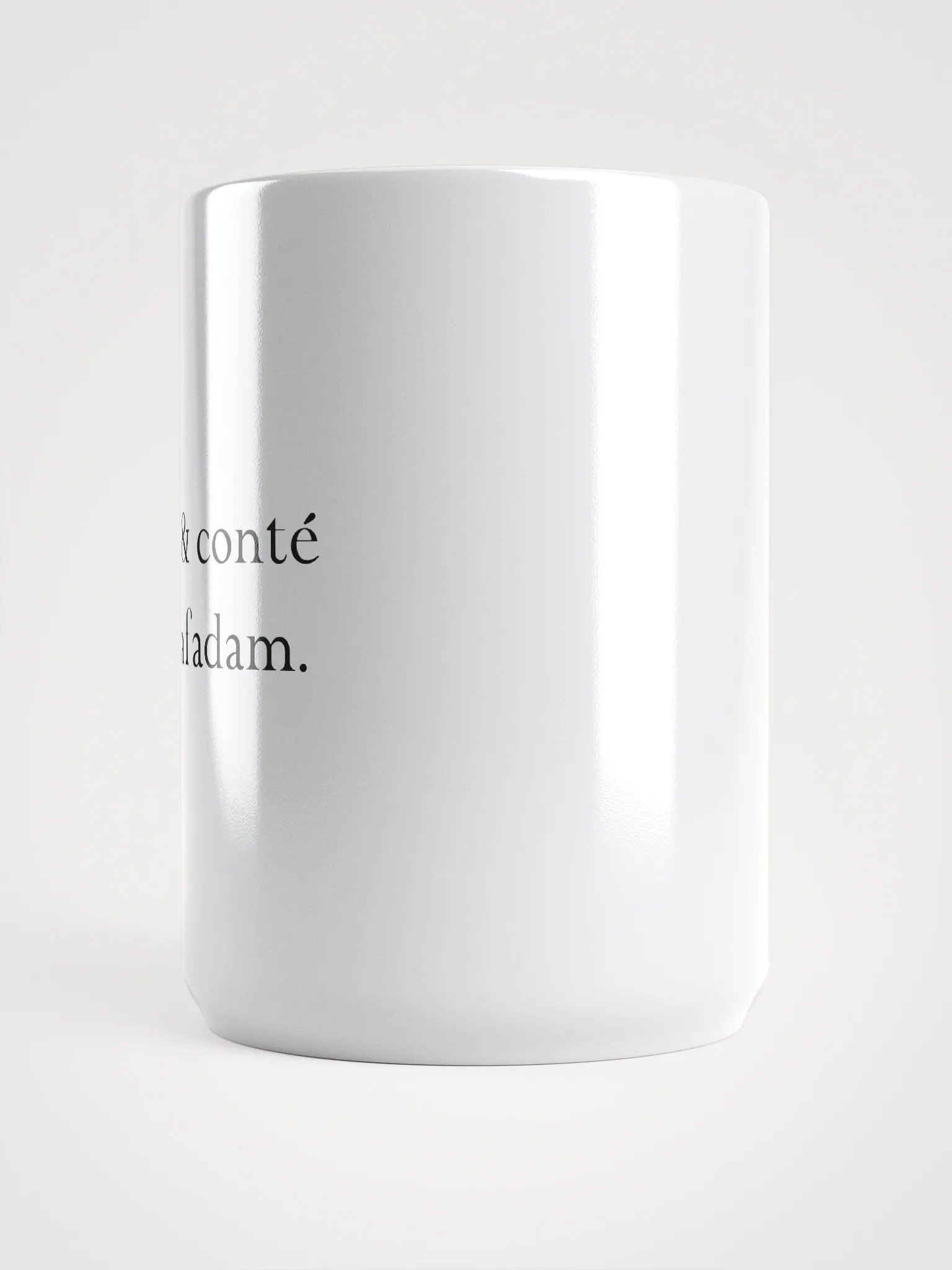 Mug "écrit & conté par rafadam." product image (3)