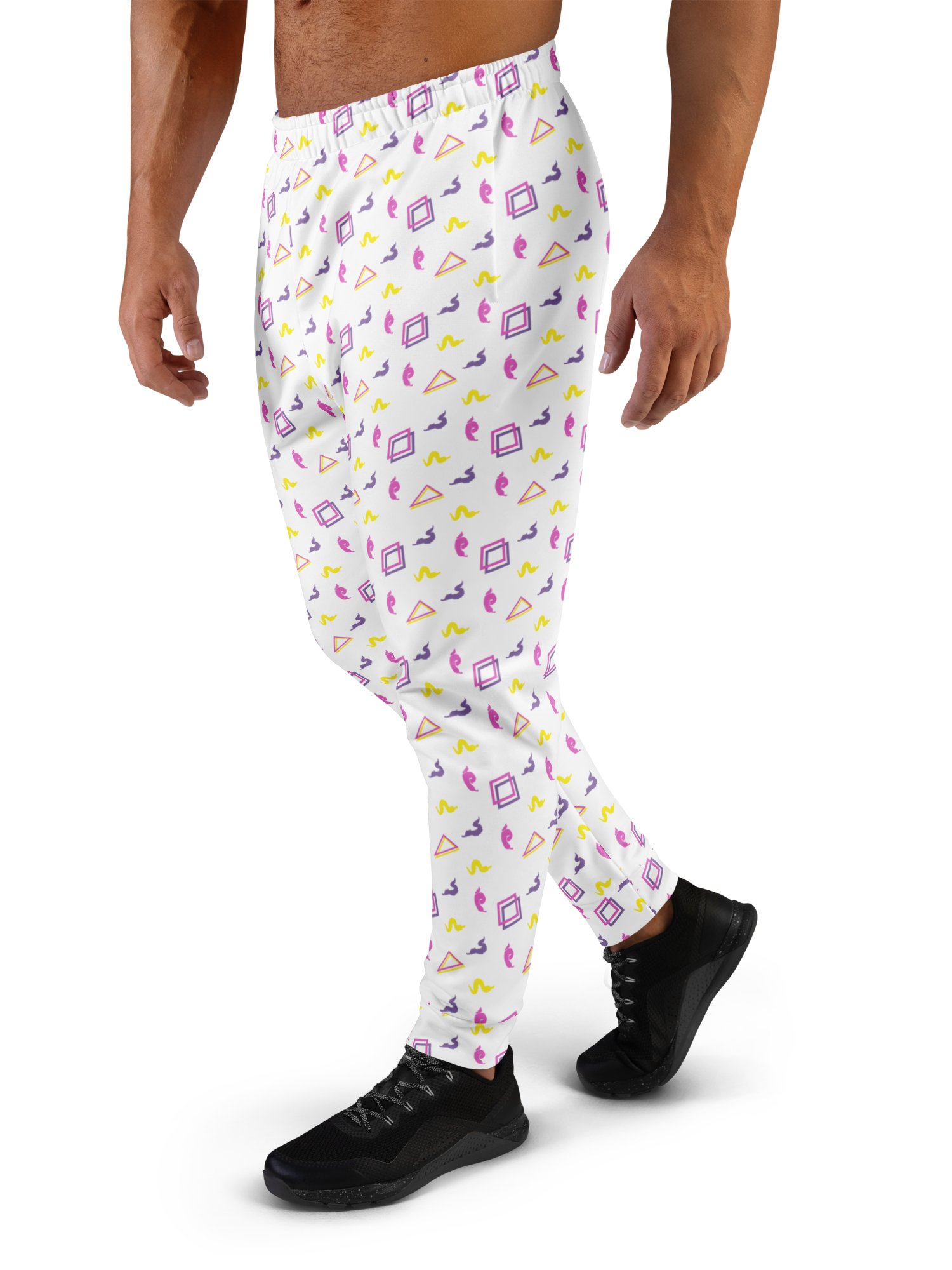 Oh Worm? white recycled joggers product image (1)