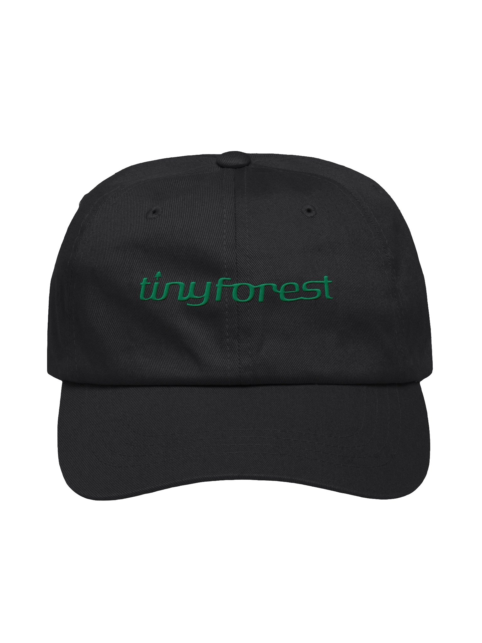 tinyforest green logo hat product image (1)