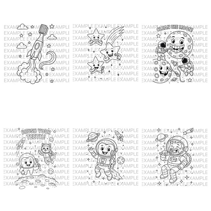 Out of This World Coloring Pages product image (1)