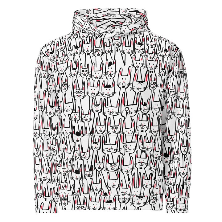 Family portrait graphic hoodie product image (1)