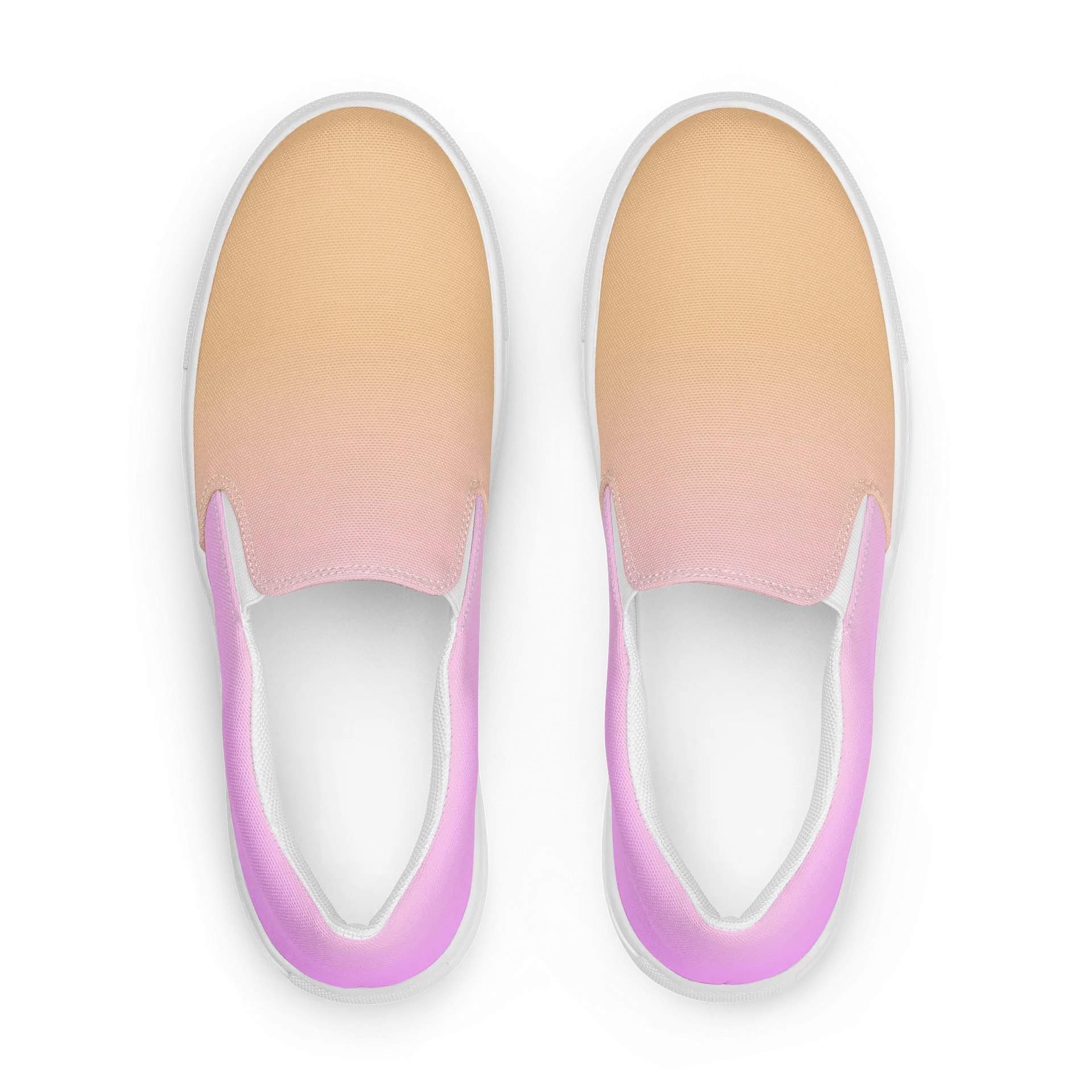 Soft Sunset Men’s Slip-On Canvas Shoes product image (1)